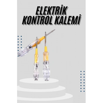 CEYLAN ADAM Kontrol Kalemi Çift Taraflı Uçlu Elektrik Akım Test Cihazı