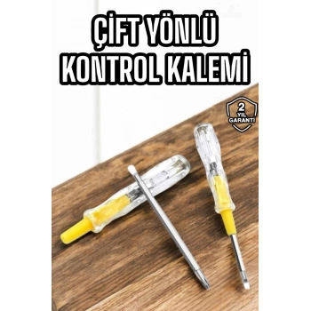 CEYLAN ADAM Kontrol Kalemi Nikel Kaplama Çift Başlıklı Test Cihazı