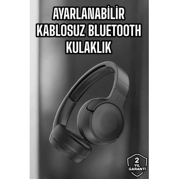 CEYLAN ADAM Kulak Üstü Kablosuz Bluetooth Kulaklık Gürültü Önleyici Uzun Şarj Süreli