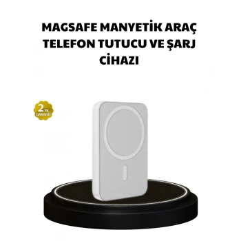 CEYLAN ADAM Manyetik Kablosuz Powerbank – iPhone 12/13/14/15 Uyumlu, Hızlı Şarjlı, Ultra Hafif