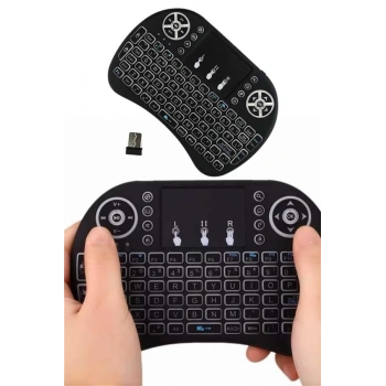 CEYLAN ADAM Mini Klavye Gaming Pc Playstation Ledli Mouse Rgb Mouse Bluetooth Usb