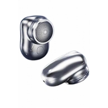 CEYLAN ADAM Mini Sıfır Sakal Yanak Tıraş Makinesi USB Şarjlı Sıfır Sakal Taşınabilir Korumalı