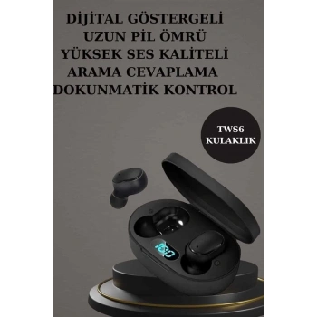 CEYLAN ADAM Nabız Ölçer Hediye Bileklikli Akıllı Saat ve Dijital Göstergeli Bluetooth Kulaklık Çoklu Şarj Girişi