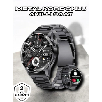 CEYLAN ADAM NFC ve Kablosuz Şarjlı Akıllı Saat EKG, Nabız & Spor Modları ile iOS ve Android Uyumlu