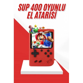 CEYLAN ADAM Nostalji Oyunlu Mini Atari Gamebox 400 Oyunlu El Atarisi