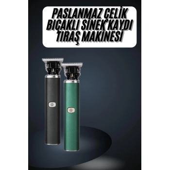 CEYLAN ADAM Paslanmaz Çelik Bıçaklı Sinek Kaydı Tıraş Makinesi Uzun Ömürlü