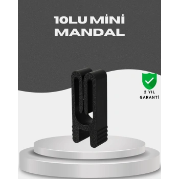 CEYLAN ADAM Plastik Poşet Kilidi Mutfak İçin Çok Amaçlı 10 Adet