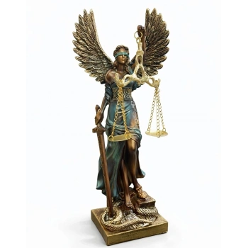 CEYLAN ADAM Polyester Kanatlı Adalet Biblosu Alk4418