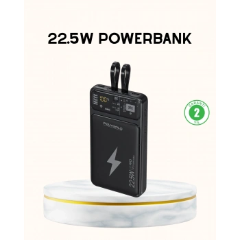 CEYLAN ADAM Powerbank Hızlı Şarj 10000 mAh Dahili Kablo