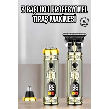 CEYLAN ADAM Profesyonel Saç Sakal ve Vücut Tıraşına Uygun Sıfır Sinek Kaydı Tıraş