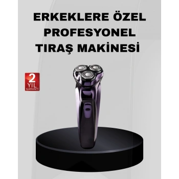 CEYLAN ADAM Profesyonel Şarjlı Tıraş Makinesi Ayarlanabilir Başlıklı Kablosuz