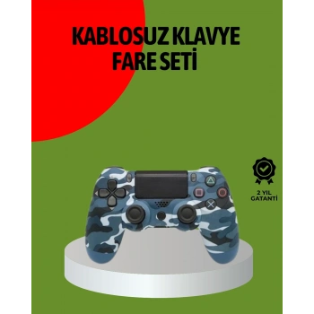 CEYLAN ADAM PS4 Kablosuz Oyun Kolu Gecikmesiz Bağlantılı Ergonomik Tasarımlı