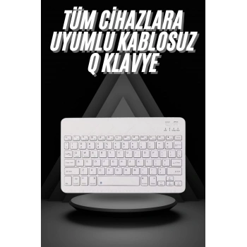CEYLAN ADAM Q Klavye Türkçe Bluetooth Klavye Tüm Cihazlara Uyumlu Kablosuz