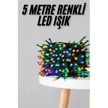CEYLAN ADAM Renkli Her Ortama Uygun 5 Metre Led Işık Renkli Aydınlatma (Kopya)