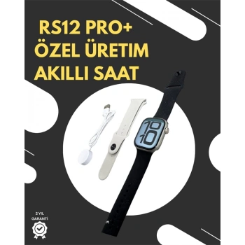 CEYLAN ADAM RS12 PRO+ 2025 Serisi Garantili Özel Üretim Akıllı Saat – AMOLED Ekran, GPS, 2GB Hafıza, Sesli Görüşme, Uzun Şarj Süresi