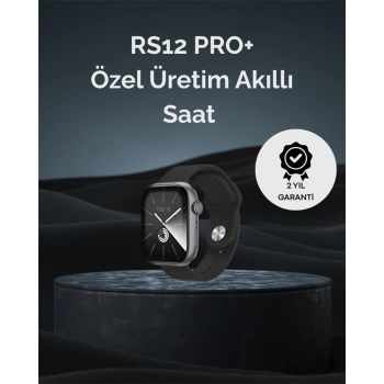 CEYLAN ADAM RS12 PRO+ 2025 Serisi Uzun Şarj Süreli Garantili Full Ekranlı Özel Üretim Akıllı Saat – 2GB Hafıza, AMOLED, GPS, Sesli Arama