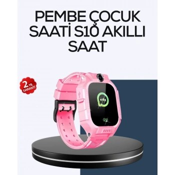 CEYLAN ADAM S10 Akıllı Çocuk Saati Çift Yönlü Konuşma ve SOS Fonksiyonu