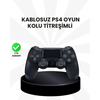 CEYLAN ADAM Şarjlı Kablosuz PS4 Oyun Kolu Titreşimli Hassas Kontrol