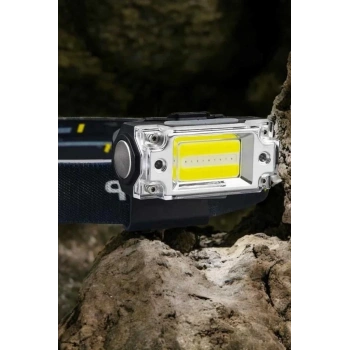 CEYLAN ADAM Şarjlı Kafa Feneri Suya Dayanıklı Ayarlanabilir Kamp Feneri