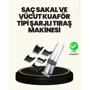 CEYLAN ADAM Şarjlı ve Kablosuz Tıraş Makinesi – Her Yerde Rahat Kullanım