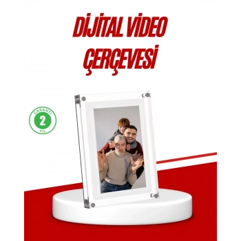 CEYLAN ADAM Şık ve Dekoratif 7 İnç Dijital Fotoğraf Çerçevesi – Anılarınızı Sergileyin