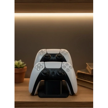 CEYLAN ADAM Siyah İkili Gamepad Tutucu 7x18 cm Oyun Aksesuarı