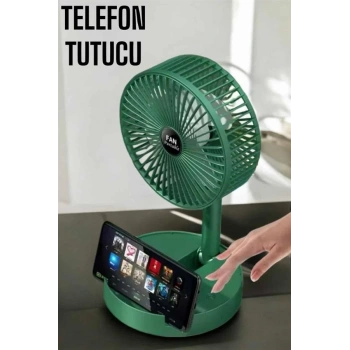 CEYLAN ADAM Soğutucu Vantilatör Telefon Standlı Mini Fan