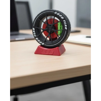 CEYLAN ADAM Spor Jant Modeli Ofis ve Home Office Dekoratif Obje