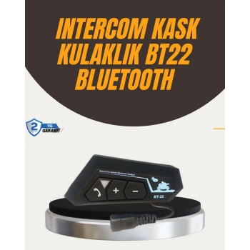 CEYLAN ADAM Su Geçirmez BT22 Bluetooth Kask Kulaklığı GPS ve Müzik Uyumlu