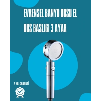 CEYLAN ADAM Su Tasarruflu ve Kolay Kurulumlu El Duş Başlığı – Yüksek Performans