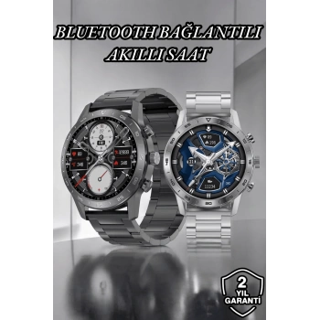 CEYLAN ADAM Suya Dayanıklı Dokunmatik Akıllı Saat Bluetooth 5.0, Sesli Asistan ve Sağlık Takibi