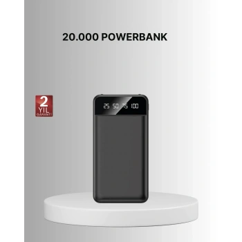 CEYLAN ADAM Taşınabilir 20.000 mAh Hızlı Şarj Powerbank 4 Çıkışlı