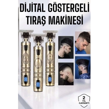 CEYLAN ADAM Tıraş Makinesi Çizik Tıraş Paslanmaz Çelik Uzun Ömürlü Şarjlı