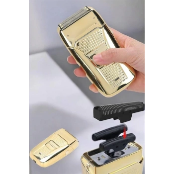 CEYLAN ADAM Tıraş Makinesi Paslanmaz Çelik Şarjlı Taşınabilir