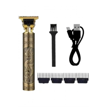 CEYLAN ADAM Tıraş Makinesi Şarjlı Çizik Tıraş Paslanmaz Çelik Bıçaklı 4 Taraklı