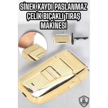 CEYLAN ADAM Tıraş Makinesi Sinek Kaydı Saç Sakal ve Vücut Tıraşına Uygun