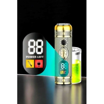 CEYLAN ADAM Tıraş Makinesi Üç Başlıklı Saç Sakal ve Vücut Tıraşına Uygun