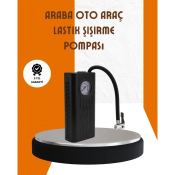 CEYLAN ADAM Type-C Şarjlı Güçlü Elektrikli Kompresör Motosiklet Oto Bisiklet İçin