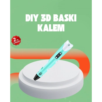 CEYLAN ADAM Üç Boyutlu 3D Yazıcı Kalem ABS ve PLA Uyumlu