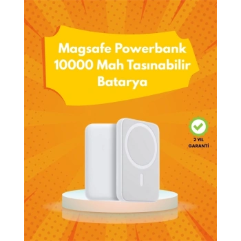 CEYLAN ADAM Ultra Kompakt ve Güçlü – MagSafe Powerbank 10000 mAh ile Kablosuz Şarj Deneyimi