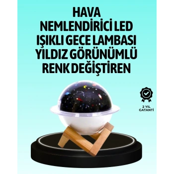 CEYLAN ADAM USB ile çalışan projektörlü aromaterapi nemlendirici masaüstü kullanım için uygun