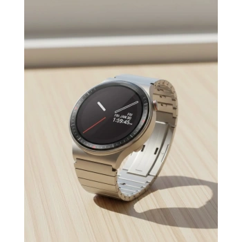 CEYLAN ADAM Uzun Pil Ömürlü AMOLED Akıllı Saat Torch Işıklı