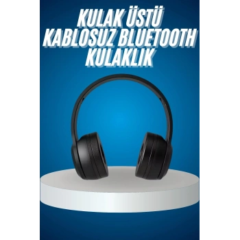 CEYLAN ADAM Wireless 5.0 Bluetooth Kablosuz Kulaklık ANC Özellikli Kulak Üstü Ayarlanabilir