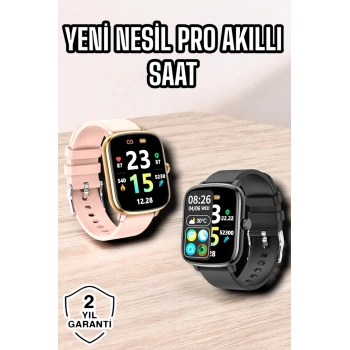 CEYLAN ADAM Yeni Nesil Akıllı Saat Arama Bildirimleri, Uyku & Kalp Atış Takibi