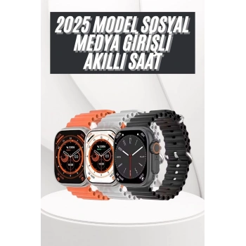 CEYLAN ADAM Yeni Nesil Akıllı Saat Uyku ve Sağlık Takibi Titeşimli Sesli Arama Mesaj ve Bildirim Görme
