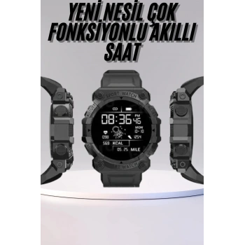 CEYLAN ADAM Yeni Nesil Çok Fonksiyonlu Uyku ve Sağlık Takibi Yapabilen Siyah