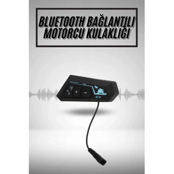 CEYLAN ADAM Yeni Nesil Dinleme Ve Konuşma Özellikli Intercom Kask Kulaklığı 5.0 Bluetooth