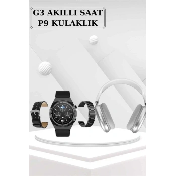 CEYLAN ADAM Yeni Nesil Sesli Görüşme Akıllı Saat ve Powerbank Çoklu Şarj Girişli Bluetooth Kulaklık Nabız Ölçer