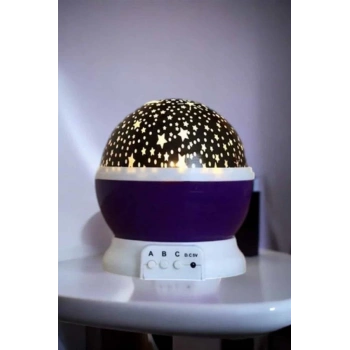 CEYLAN ADAM Yıldızlı Gökyüzü Projeksiyon Gece Lambası Hareketli Işık Şovu