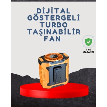 CEYLAN ADAM Yüksek Kapasiteli Turbo Taşınabilir Fan